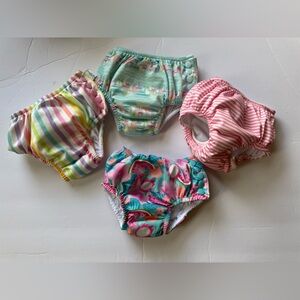 Green Sprouts Eco Snap Swim Diaper Cover 24 months Set of 4